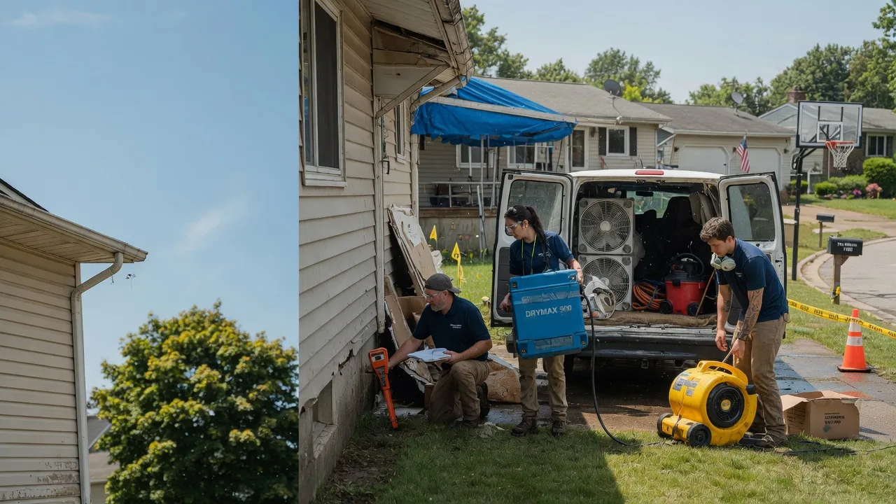 Ceiling Leak Cleanup in Energy, IL near me