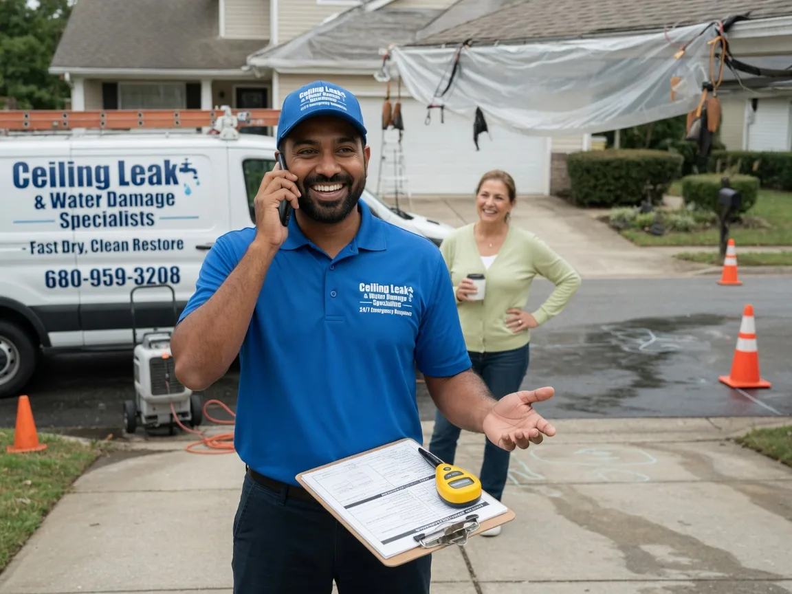 Ceiling Leak Cleanup Energy, IL FAQs